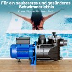 Terpo Obtočna črpalka za bazen 34.800 l/h, 3000 W – višina črpanja 19 m, IPX5
