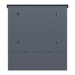 Terpo Poštni nabiralnik – Antracit, 410 × 130 × 370 mm Fasada, vrata, ograja