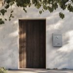 Terpo Poštni nabiralnik – Srebrna, 216 × 85 × 320 mm Fasada, vrata, ograja