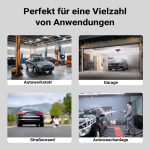 Terpo Premična hidravlična dvigalka 3 t z višino dviga 85–500 mm – dvigalka z dvojnim batom in 4 kolesi za dviganje vozil v delavnici