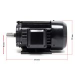 Terpo Profesionalni trifazni elektromotor 400 V 1,5 kW (2 KM), 2-polni, 2830 vrt/min, bakreno navitje, oblika B3 Motorji in pogoni