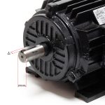 Terpo Profesionalni trifazni elektromotor 400 V 1,5 kW (2 KM), 2-polni, 2830 vrt/min, bakreno navitje, oblika B3 Motorji in pogoni