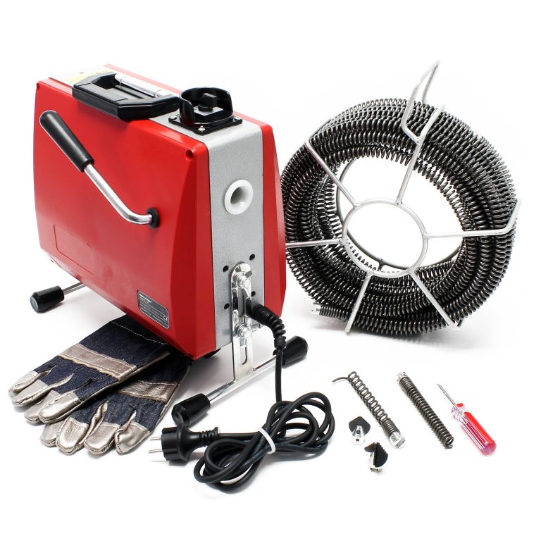 Terpo Stroj za čiščenje cevi 390 W – mere 392 x 363 x 432 mm Delavnica in orodje