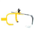 Terpo Protivlomna kravata za kolo 500x100x300 mm, za kolesa 13–15" – jeklena zapora kolesa s priloženima ključema