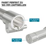 Terpo PTO adapterska puša 160 mm, 8–32 × 38 × 6 na 1 3/8″ Z21, št. 64601 Delavnica in orodje