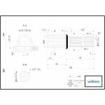 Terpo PTO adapterska puša 160 mm, 8–32 × 38 × 6 na 1 3/8″ Z21, št. 64585 Delavnica in orodje