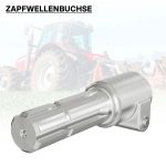 Terpo PTO adapterska puša 160 mm, 8–32 × 38 × 6 na 1 3/8″ Z6, št. 64600 Delavnica in orodje