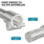 Terpo PTO adapterska puša 160 mm, 8–32 × 38 × 6 na 1 3/8″ Z6, št. 64600 Delavnica in orodje