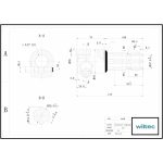Terpo PTO adapterska puša 175 mm, 1 3/8″ Z21 na 1 3/4″ Z6, št. 64598 Delavnica in orodje