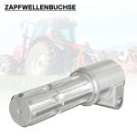 Terpo PTO-nastavek dolžine 165 mm, priključek 8-32 × 38 × 6, izvedba 64602 Delavnica in orodje