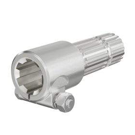 Terpo PTO-nastavek dolžine 175 mm, priključek 1 3/4″ s 6 utori, jeklo AISI 1045 Delavnica in orodje
