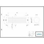Terpo PTO utorna puša tip D, 1 3/8″ Z21, dolžina 65 mm, Ø 48 mm Delavnica in orodje