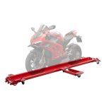 Terpo Rangirna tirnica za motor 2030 × 735 mm z zavoro, 570 kg, 6 koles Ø 50 mm Moto oprema