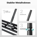 Terpo Ravnalo za izravnavo trate iz aluminija 121,9 × 25,4 cm z ročajem 2 m