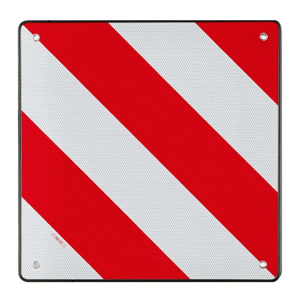 Terpo Opozorilna tabla za štrleč tovor 50x50 cm – Španija, za avtodom, prikolico, nosilec za kolesa