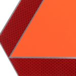 Terpo Reflektirajoča opozorilna tabla za počasna vozila do 40 km/h, trikotna, aluminij