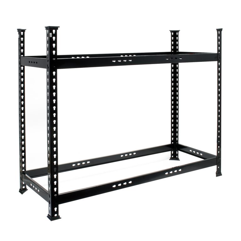 Terpo Regal za pnevmatike 120x44x101 cm, do 150 kg, za 6-8 pnevmatik, jeklo – delavniški regal, nastavljiva višina