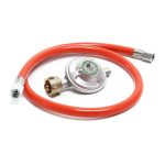 Terpo Regulator tlaka 50 mbar z 80 cm propansko cevjo – priključek za plinsko jeklenko