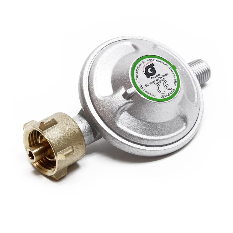 Terpo Regulator tlaka 50 mbar za propan – pretok do 1,5 kg/h