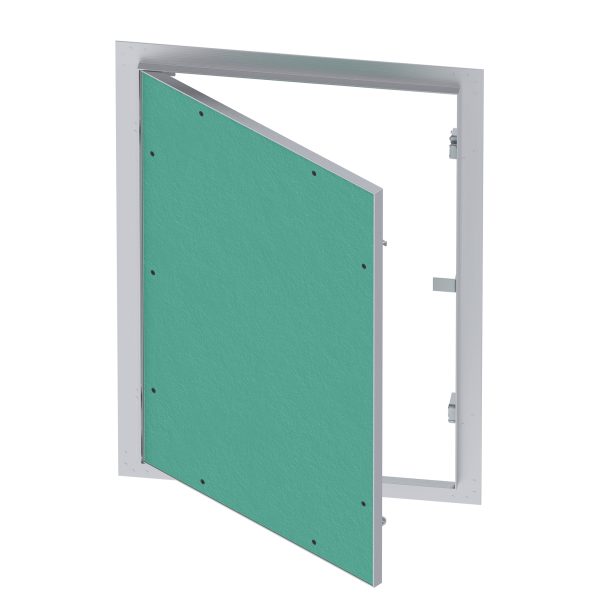 Terpo Revizijska loputa 40 × 60 cm – aluminijast okvir in vložek mavčne plošče 12,5 mm Gradbeni materiali in pripomočki