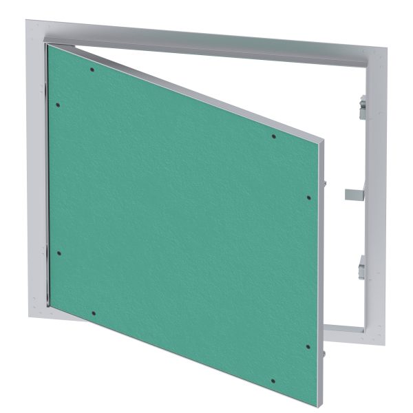 Terpo Revizijska loputa 500 × 500 × 15 mm za suhomontažo, aluminij 6063, vložek 12,5 mm Gradbeni materiali in pripomočki