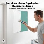 Terpo Revizijska loputa 500 × 500 × 15 mm za suhomontažo, aluminij 6063, vložek 12,5 mm Gradbeni materiali in pripomočki