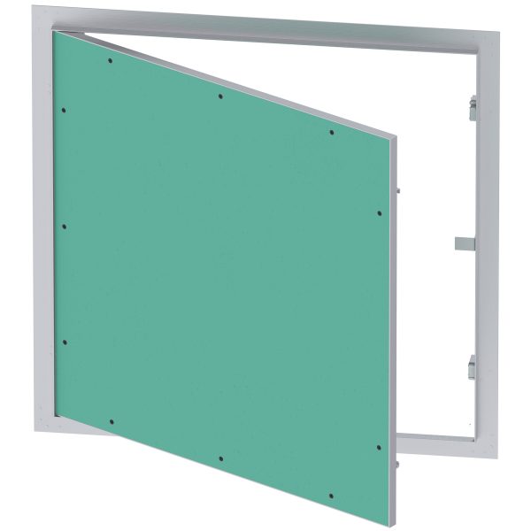 Terpo Revizijska loputa 60 × 60 cm – aluminijast okvir in vložek mavčne plošče 12,5 mm Gradbeni materiali in pripomočki