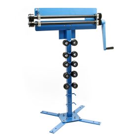 Terpo Ročni stroj za izdelavo utorov v pločevini, samostoječa postavitev s podstavkom, aluminij do 1,8 mm, jeklo do 1,2 mm Delavnica in orodje