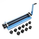 Terpo Ročni stroj za izdelavo utorov v pločevini, samostoječa postavitev s podstavkom, aluminij do 1,8 mm, jeklo do 1,2 mm Delavnica in orodje