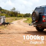 Terpo Ročni vitel z 1,8 m jekleno vrvjo do 1000 kg, z 2 varnostnima kljukama