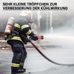 Terpo Ročnična šoba 38,1 mm (1,5 palca) za gasilsko cev – do 300 l/min, 7 bar