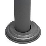 Terpo Samostoječi komplet 1 nabiralnika model V16, 1000 × 135 × 1200 mm, antracitna Fasada, vrata, ograja