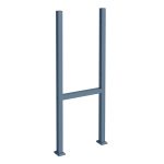 Terpo Samostoječi poštni nabiralnik – Antracit, 610 × 115 × 1500 mm Fasada, vrata, ograja