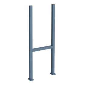 Terpo Samostoječi poštni nabiralnik – Antracit, 610 × 115 × 1500 mm Fasada, vrata, ograja