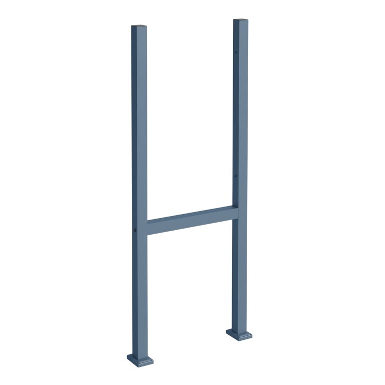 Terpo Samostoječi poštni nabiralnik – Antracit, 610 × 115 × 1500 mm Fasada, vrata, ograja