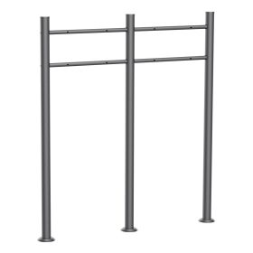 Terpo Samostoječi poštni nabiralnik – Antracit, 850 × 90 × 1200 mm Fasada, vrata, ograja