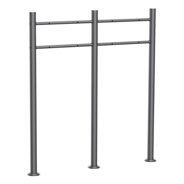 Terpo Samostoječi poštni nabiralnik – Antracit, 850 × 90 × 1200 mm Fasada, vrata, ograja