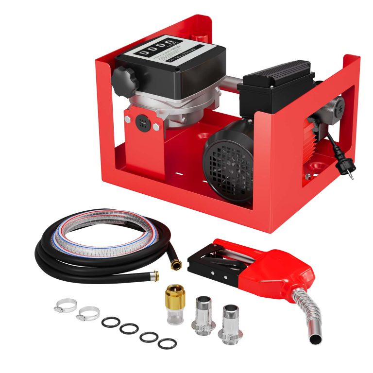 Terpo Samozasesalna črpalka za dizel 230 V, 600 W, 40 l/min, kompaktno ohišje 300 × 340 × 235 mm Delavnica in orodje