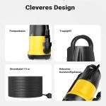 Terpo Potopna črpalka za umazano vodo 7000 l/h, 400 W – delci do Ø 5 mm