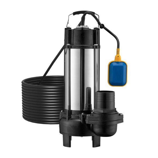 Terpo Potopna črpalka za umazano vodo z rezalnikom 31.200 l/h, 2200 W – plovno stikalo, IP68