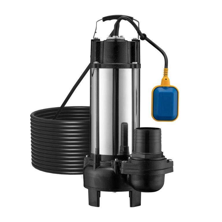 Terpo Potopna črpalka za umazano vodo z rezalnikom 31.200 l/h, 2200 W – plovno stikalo, IP68