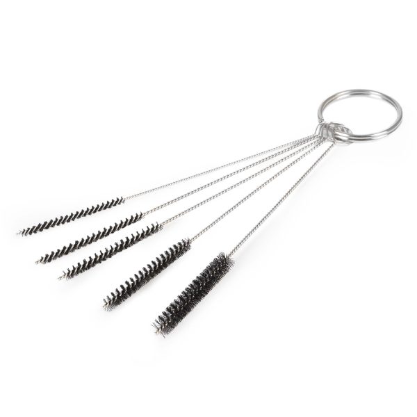 Terpo Set čistilnih ščetk za airbrush pištole 5-delni, 1,5–0,55 mm
