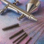 Terpo Set čistilnih ščetk za airbrush pištole 5-delni, 1,5–0,55 mm