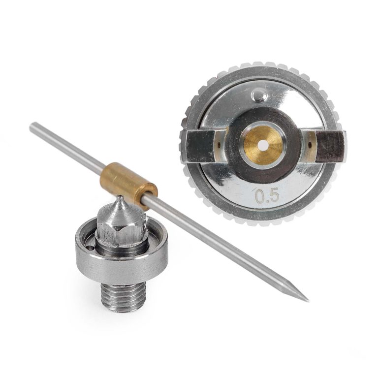 Terpo Set nadomestnih šob 0,5 mm za HVLP lakirno pištolo H2000/H2000P, 3 deli