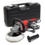 Terpo Set polirnega stroja za avtomobile 26 delov, 1500W, do 3000 vrt/min, s kovčkom – krožni brušilnik z dodatno opremo
