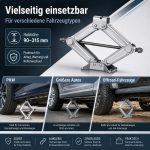 Terpo Škarjasta dvigalka 1 t iz jekla – dvig 90–315 mm za osebna vozila in terence
