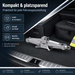 Terpo Škarjasta dvigalka 1 t iz jekla – dvig 90–315 mm za osebna vozila in terence
