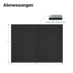 Terpo Solarna folija za bazen 5 × 8 m – črna PE, debelina 400 μm