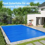 Terpo Solarna folija za bazen 5 × 8 m – modra PE, debelina 400 μm