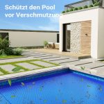 Terpo Solarna folija za bazen 5 × 8 m – modra PE, debelina 400 μm